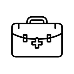 Icon of a doctorchest / first aid kit