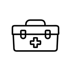 Icon of a doctorchest / first aid kit