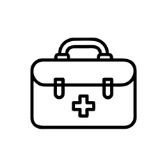Icon of a doctorchest / first aid kit