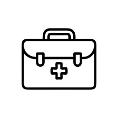 Icon of a doctorchest / first aid kit