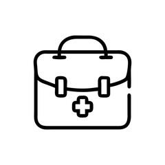 Icon of a doctorchest / first aid kit