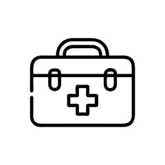 Icon of a doctorchest / first aid kit