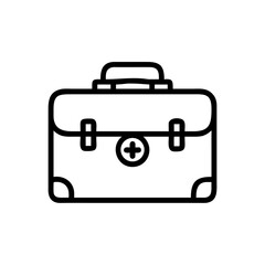 Icon of a doctorchest / first aid kit