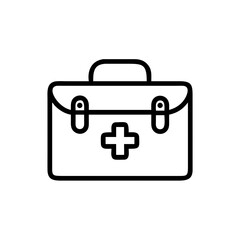 Icon of a doctorchest / first aid kit