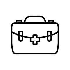 Icon of a doctorchest / first aid kit