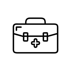 Icon of a doctorchest / first aid kit