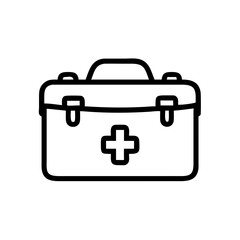 Icon of a doctorchest / first aid kit
