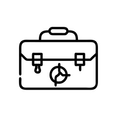 Icon of a doctorchest / first aid kit