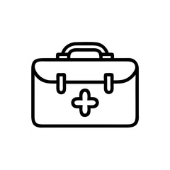 Icon of a doctorchest / first aid kit