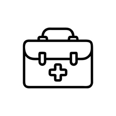 Icon of a doctorchest / first aid kit