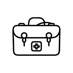 Icon of a doctorchest / first aid kit