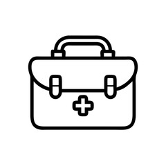 Icon of a doctorchest / first aid kit