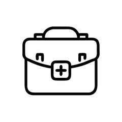 Icon of a doctorchest / first aid kit