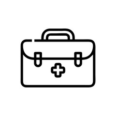 Icon of a doctorchest / first aid kit