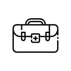 Icon of a doctorchest / first aid kit