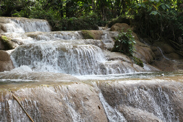 Palenque, Chiapas, Agua Azul waterfalls