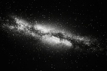 Vast expanse of space,  Milky Way galaxy, countless stars