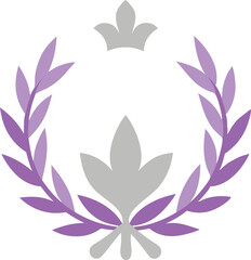 Obraz premium laurel wreath vector illustration