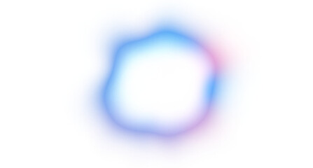 Abstract neon glowing color gradients shape cutout on transparent background, neon wave fluid overlay effect, light leaks, film grain texture, blurred color effect bright neon light beams effect