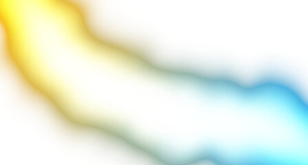 Abstract neon glowing color gradients shape cutout on transparent background, neon wave fluid overlay effect, light leaks, film grain texture, blurred color effect bright neon light beams effect