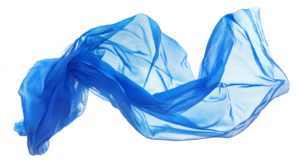 Floating crumpled waste plastic bag bottles isolated on white background. Recyclable trash PNG transparent background overlay. 3D editable illustration