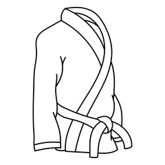 Karate Gi uniform and belt 