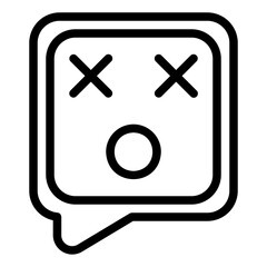 a series of icons containing various expressions, sad, happy, funny, in the form of emojis