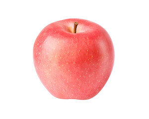 red apple isolated on white