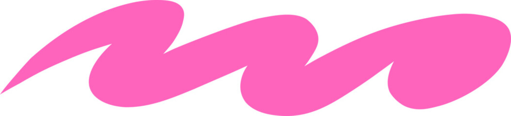 Tall Blob with Rounded Top and S Curve Flow