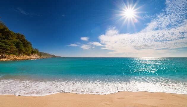 sommer sonne strand und meer im urlaub