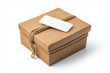 Gift Box with Tag