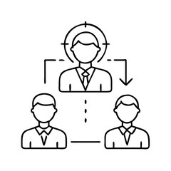 team icon, team vector illustration-simple illustration of team, perfect for team logos and icons