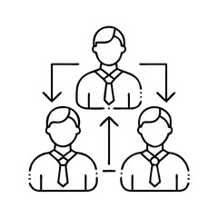 team icon, team vector illustration-simple illustration of team, perfect for team logos and icons