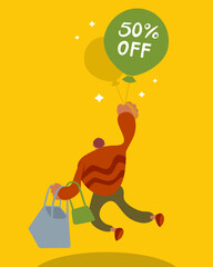 business man with money bag