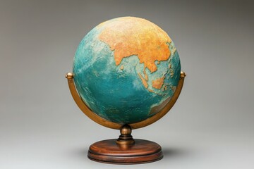Egg Shaped Globe Display
