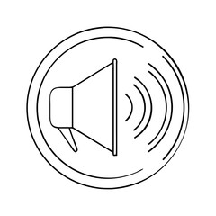 volume icon, volume vector illustration-simple illustration of volume, perfect for volume logos and icons