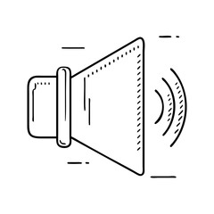 volume icon, volume vector illustration-simple illustration of volume, perfect for volume logos and icons