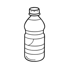 water bottle icon, water bottle vector illustration-simple illustration of water bottle, perfect for water bottle logos and icons