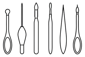 Cuticle Line Art Hand Focus