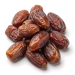 Obraz premium Closeup shot of a pile of delicious and nutritious Medjool dates