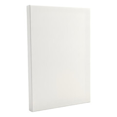 Blank White Rectangular Canvas Panel Ready for Artistic Expression