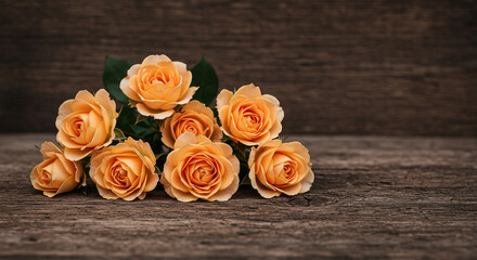 bouquet of roses on wooden background,rose, bouquet, flower, roses, flowers, pink, love, bunch, nature, wedding, petal, 