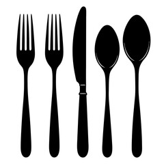 fork spoon and knife