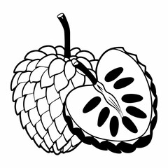 illustration of an apple