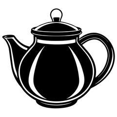 teapot isolated on white background