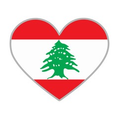 lebanon, flag, heart, vector, love, asia, middle east, arab, national, republic, pride, identity, culture, patriotism, tradition, heritage, independence, democracy, unity, freedom, red, white, green, 