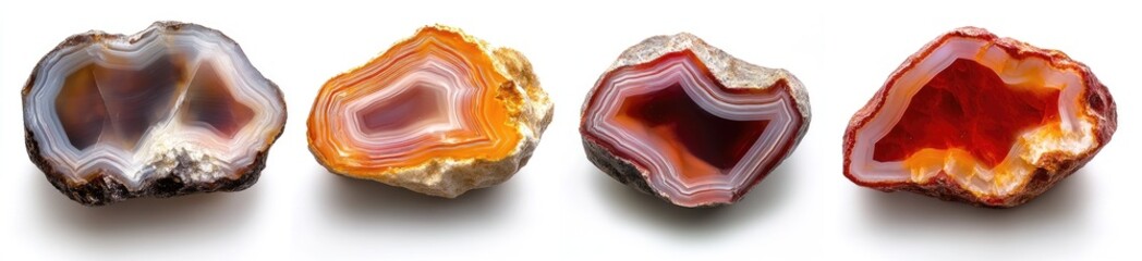 Colorful Agate Specimens