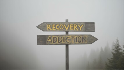 Navigating choices: the contrasting paths of addiction and recovery support systems