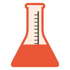 Laboratory flask icon
