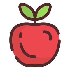 Apple icon stroke